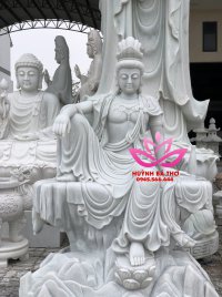 Tôn Tượng Phật tự tại bằng đá đẹp