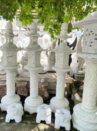 Cặp đèn đá cao 1,2m