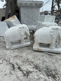 Cặp Voi đá đẹp