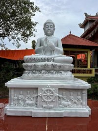 Tượng ngài THÍCH CA MÂU NI bằng đá