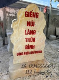 Bảng tên bằng đá tự nhiên